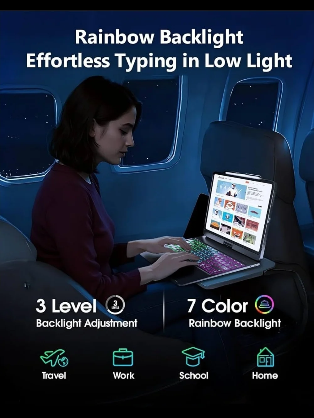 NOKBABO Trackpad Keyboard Case for iPad Pro & Air 13in & iPad Pro 12.9